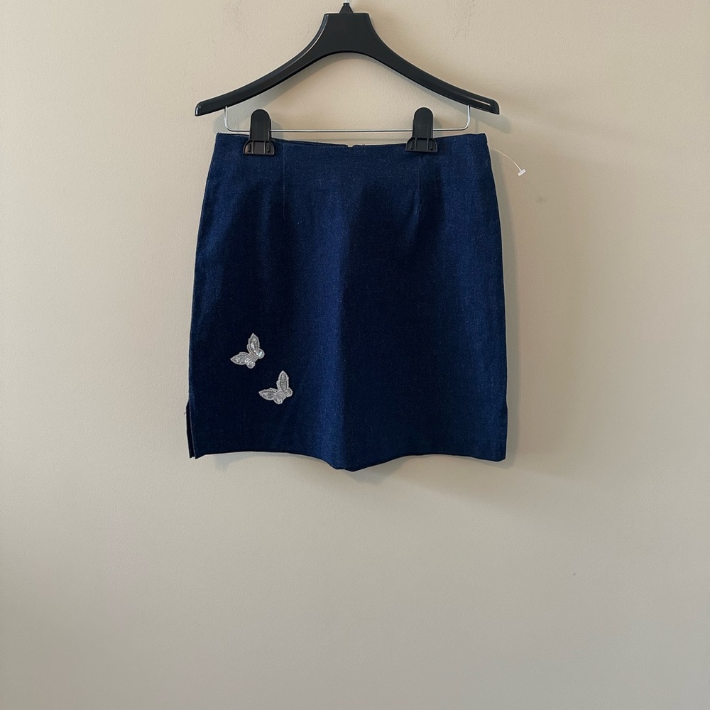 Streetwear Denim Skirt (Juniors) 🦋